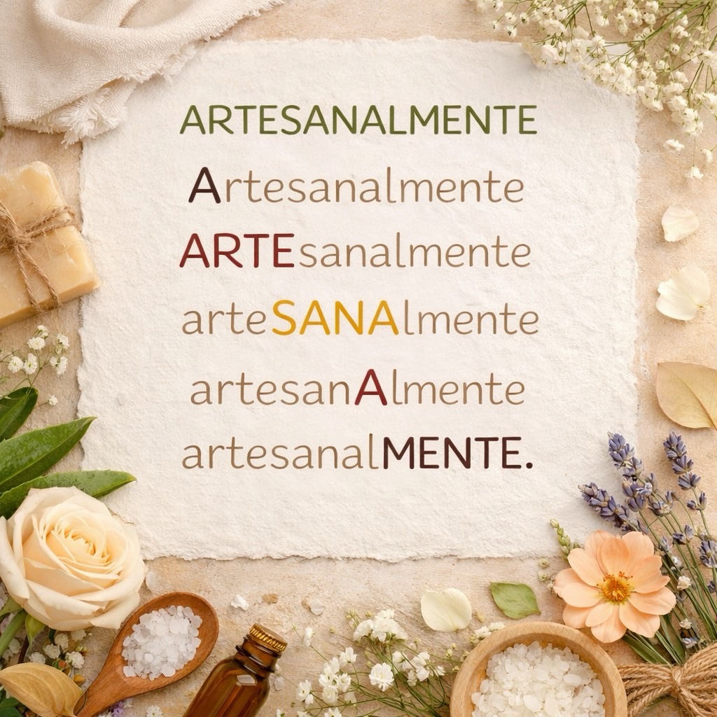A arte sana a mente, conceito Artesanalmente